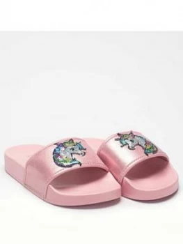 Lelli Kelly Girls Alexis Unicorn Slider - Pink