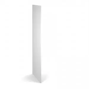 Flux single side finishing panel for 1700mm high locker - white