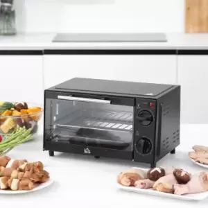 HOMCOM 9L Countertop Electric Toaster Mini Oven