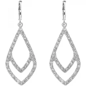 Ladies Anne Klein Silver Plated Socialite Earrings