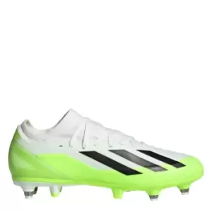 adidas X Crazyfast.3 Soft Ground Football Boots Adults - White