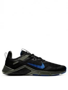 Nike Legend Essential, Black/Blue, Size 8, Men