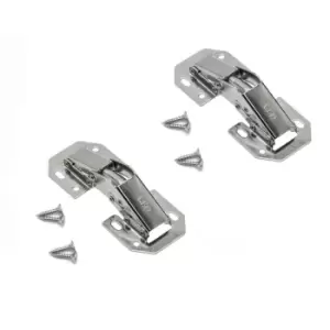 GTV Door Hinge Frog Cylinder 104mm 90 Degrees Cabinets Large, Pack of 2