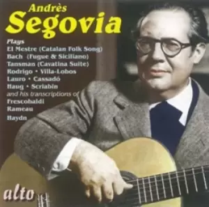 Andres Segovia - Andres Segovia Plays El Mestre (Catalan Folk Song)/... CD Album - Used