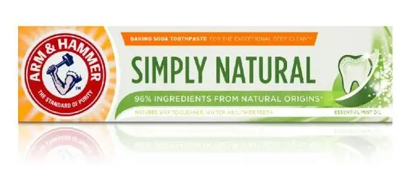 Arm and Hammer Simply Natural Toothpaste 75ml