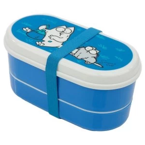 Set of 2 Bento Lunch Boxes - Simons Cat