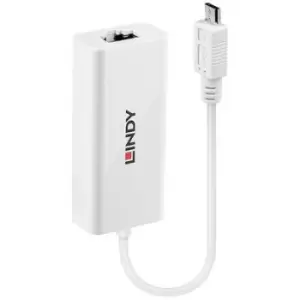 LINDY Network adapter 480 MBit/s Micro USB-B, LAN (10/100 Mbps), RJ45