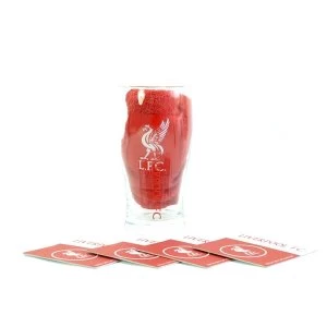 Liverpool Word Mark Mini Bar Set