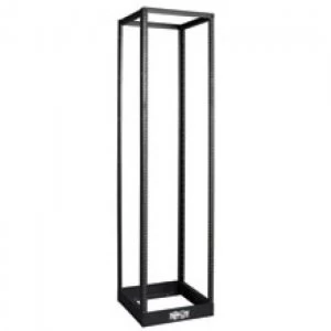 Tripp Lite 45U SmartRack 4 Post Open Frame Rack Cabinet Square Holes 1