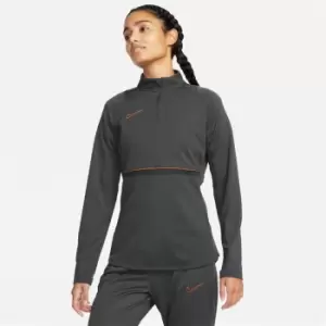 Nike Dri-FIT Academy Womens Drill Top - Grey