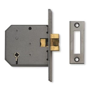 Union 2426 3 Lever Mortice Sliding Bathroom Lock