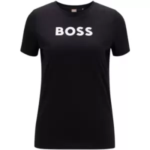 Boss Elogo T Shirt Womens - Black