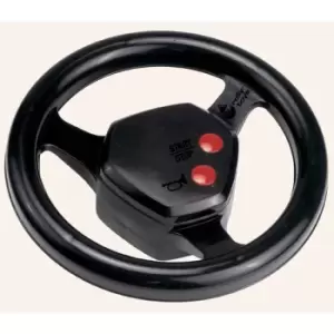 Rolly Toys Electronic Steering Wheel Accessory, black