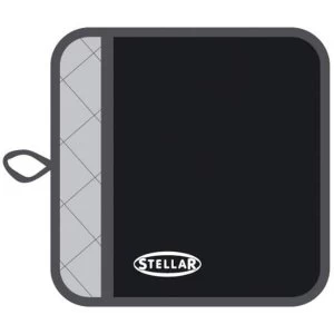 Stellar Pot Holder 20 x 20cm Black