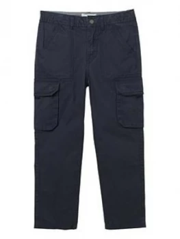 Fatface Boys Hutton Cargo Trousers - Navy