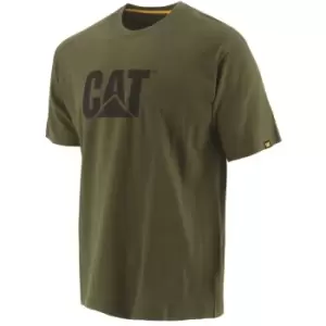 Caterpillar Trademark Logo T-Shirt Chive Small