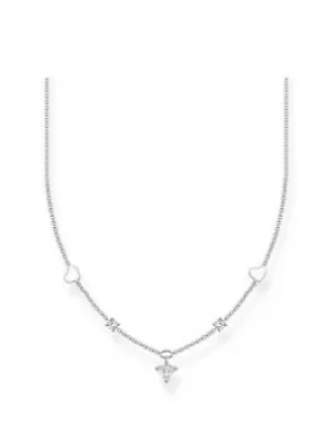 Thomas Sabo Open Your Heart: Delicate Necklace With Heart In The Centre