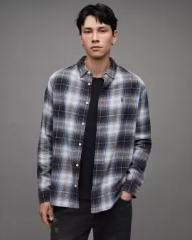 AllSaints Valens Checked Shirt