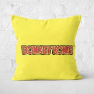 Donkey Kong Square Cushion - 40x40cm - Soft Touch