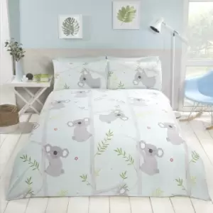 Fun Koala, Duvet Set, Multi, Size: King-230cm x 220cm