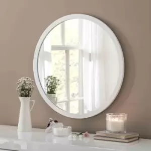 Yearn Mirrors Yearn Classic Round White Mirror 102Cm