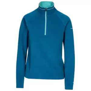 Trespass Womens/Ladies Skylar Fleece Top (XXS) (Cosmic Blue/Marine)