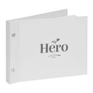 My Hero Embossed 6" x 4" Photo Album