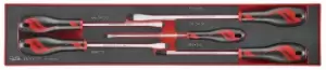 Teng Tools TEX915N 5 Piece EVA Screwdriver Set (Flat and PH type)