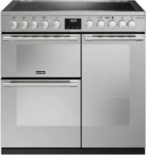 Stoves Sterling Deluxe D900Ei RTY Stainless Steel 90cm Induction Range Cooker