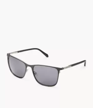 Fossil Men Linus Rectangle Sunglasses