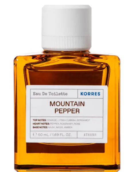 Korres Mountain Pepper Eau de Toilette Unisex 50ml