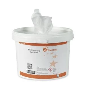 Facilities Hand and Surface Wipes Antibacterial Smooth 23gsm 28x28cm