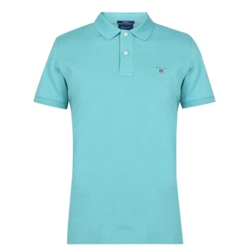 Gant Original Pique Polo Shirt - Green