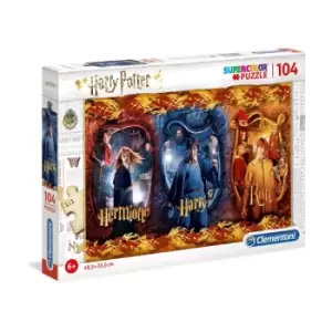 Harry Potter Super Color Puzzle Harry, Ron & Hermione