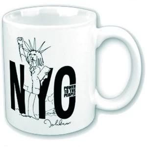 John Lennon - NYC Power to the People Boxed Standard Mug