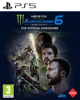 Monster Energy Supercross 6 The Official Videogame PS5 Game