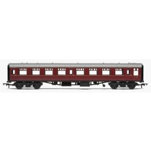 Hornby BR Mk.1 Maroon Tourist Second Open Coach Era 5 Model Train