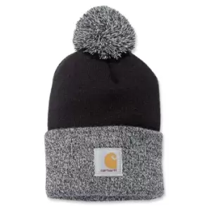 Carhartt Womens Lookout Acrylic Pom Pom Beanie Hat One Size