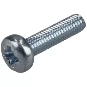 R-TECH 337036 Pozi Pan Head Machine Screws BZP M3 12mm - Pack Of 100