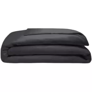 Belledorm 200 Thread Count Egyptian Blend Duvet Cover (Superking) (Black) - Black