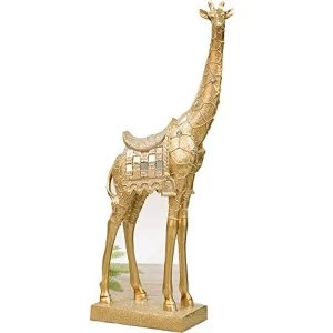 Golden Giraffe Figurine 41.5cm