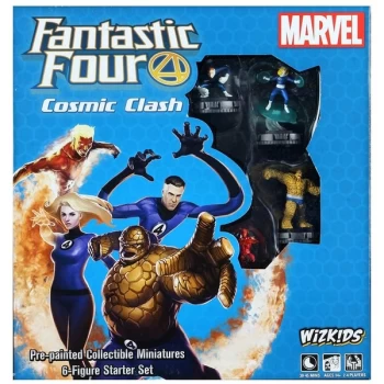 Marvel HeroClix - Fantastic Four Cosmic Clash Starter Set (6-Figure Starter Set)