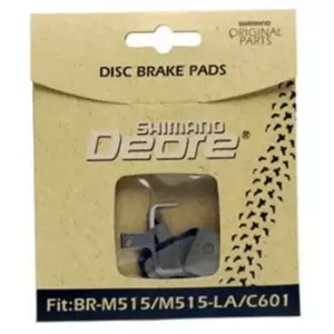 Shimano Deore BRM515 Cable Actuated Disc Brake Pads - Grey