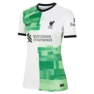 Nike Liverpool FC Away Jersey 2023 2024 Womens - White