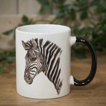 Meg Hawkins Mug - Zebra