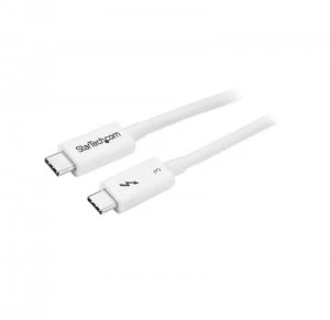 StarTech Thunderbolt 3 Cable 0.5M White