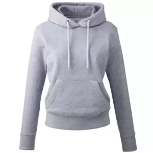 Anthem Womens/Ladies Organic Hoodie (XS) (Grey Marl)