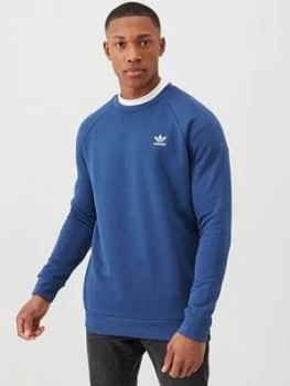 Adidas Originals Essential Crew Neck Sweat - Navy