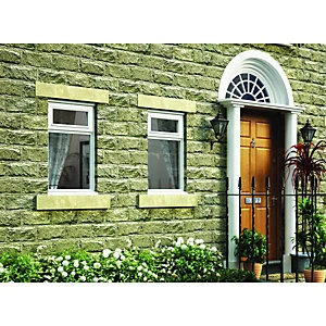 Wickes White Timber Casement Window - Top Hung 1045 x 910mm