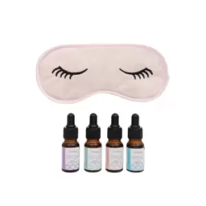 Vintage Essential Oils and Sleep Mask Set